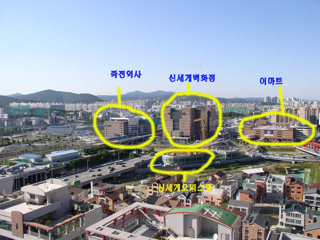 용인 죽전지구의 모습 입니다. | 부동산뱅크 커뮤니티