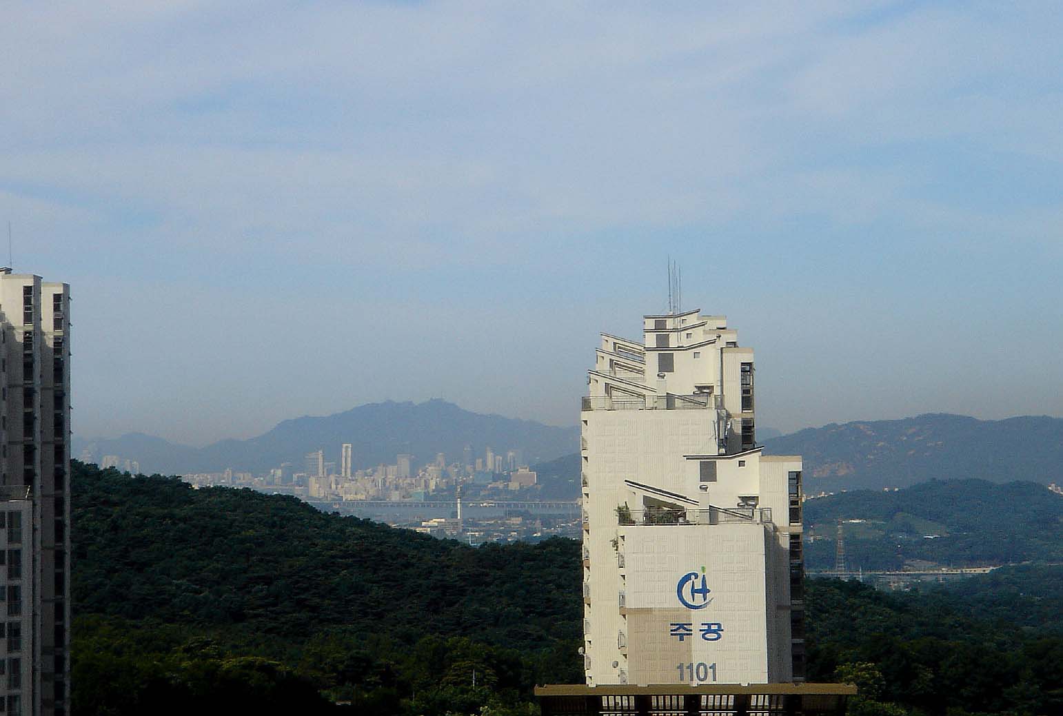 호평동(평내동)아파트에서 바라본 서울 | 부동산뱅크 커뮤니티